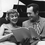 Joan Banks with her husband, Frank Lovejoy